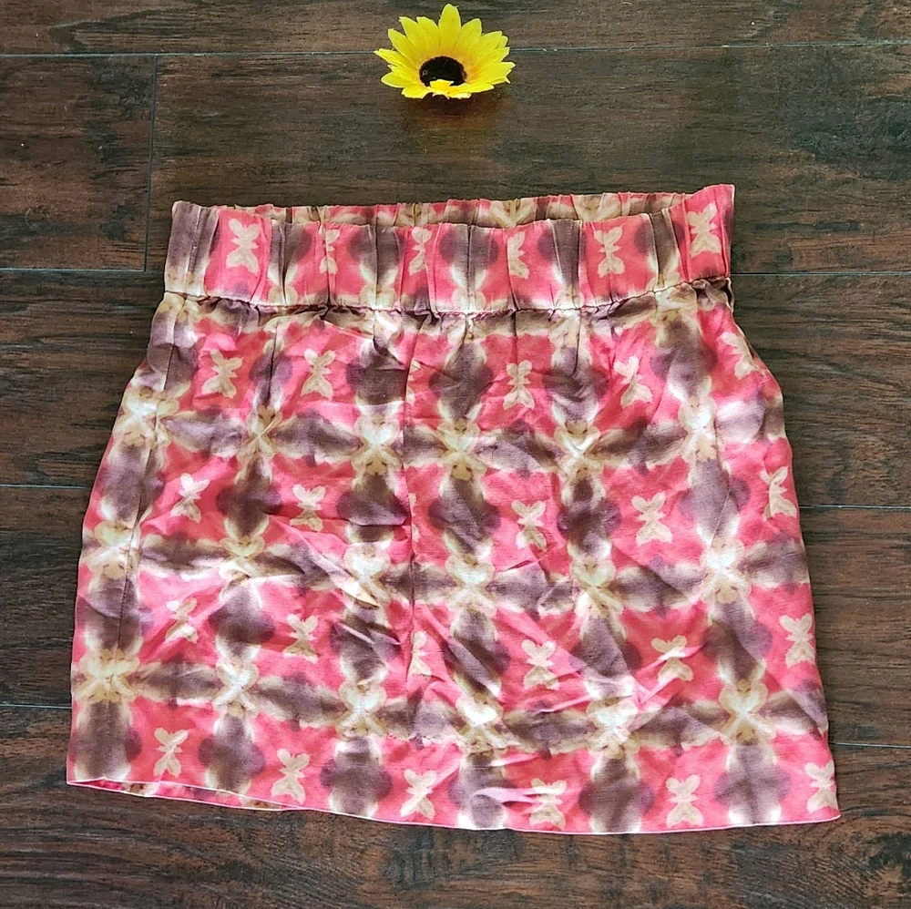 New J.CREW Linen Mini A-Lane Skirt 🫶